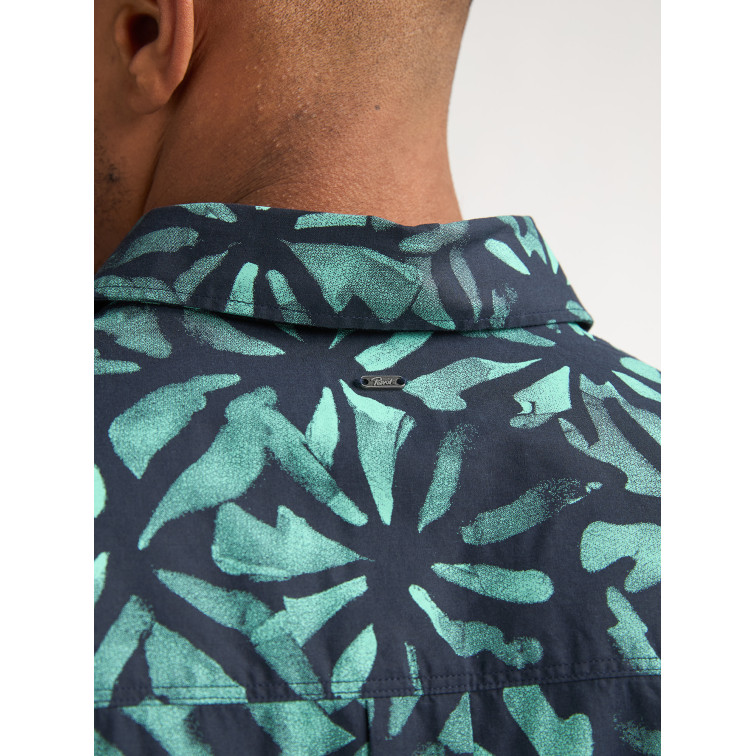chemise homme  petrol industries men shirt short sleeve aop