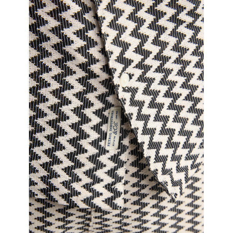 chemise homme  petrol industries men shirt short sleeve aop