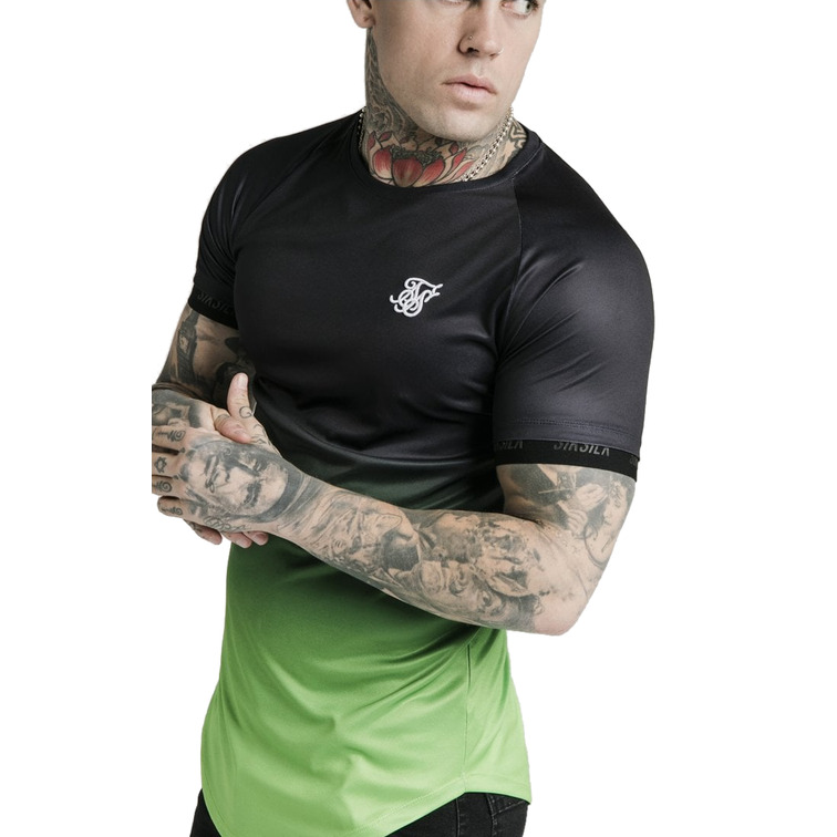 t-shirt homme  siksilk siksilk s/s  fade tech tee