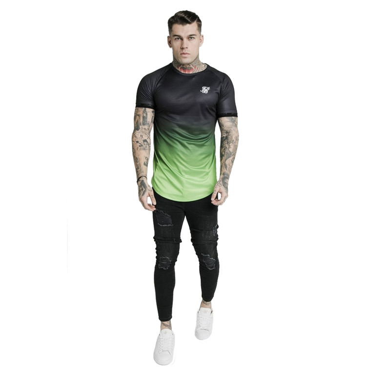 t-shirt homme  siksilk siksilk s/s  fade tech tee