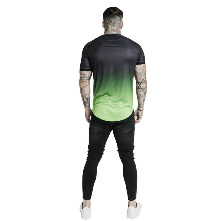 t-shirt homme  siksilk siksilk s/s  fade tech tee