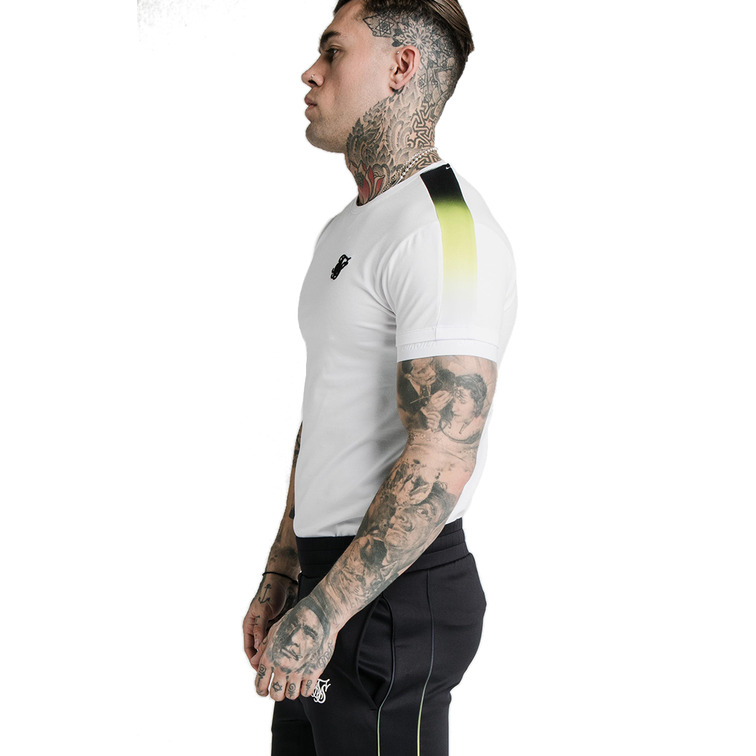  siksilk siksilk s/s fade panel tech te