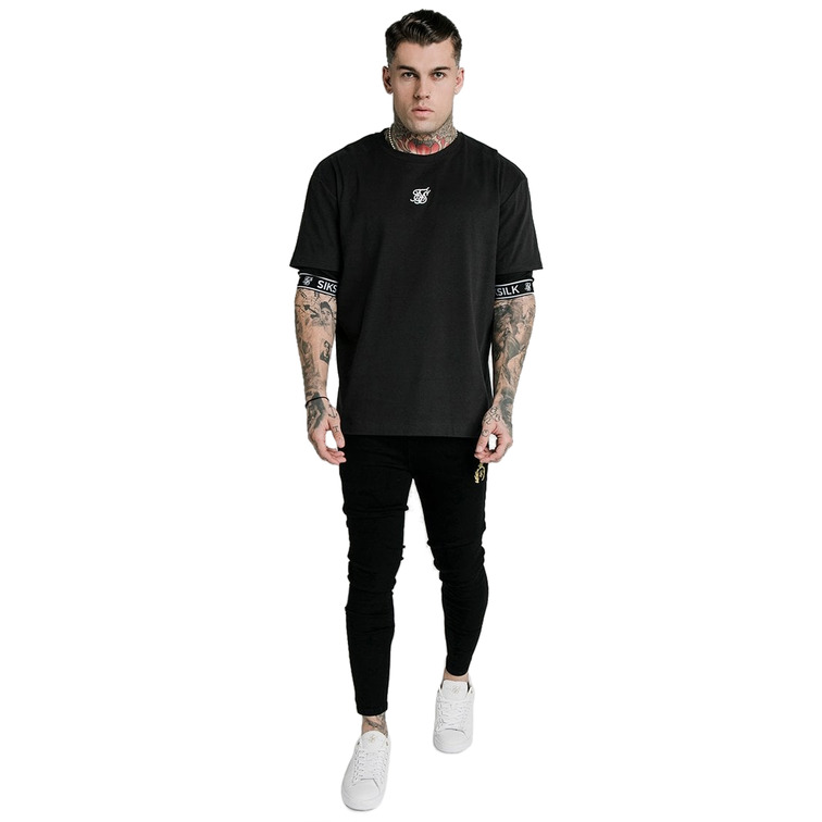 jeans homme  siksilk siksilk prestige skinny denims