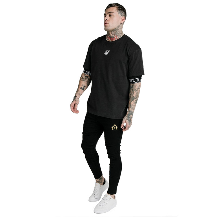 jeans homme  siksilk siksilk prestige skinny denims