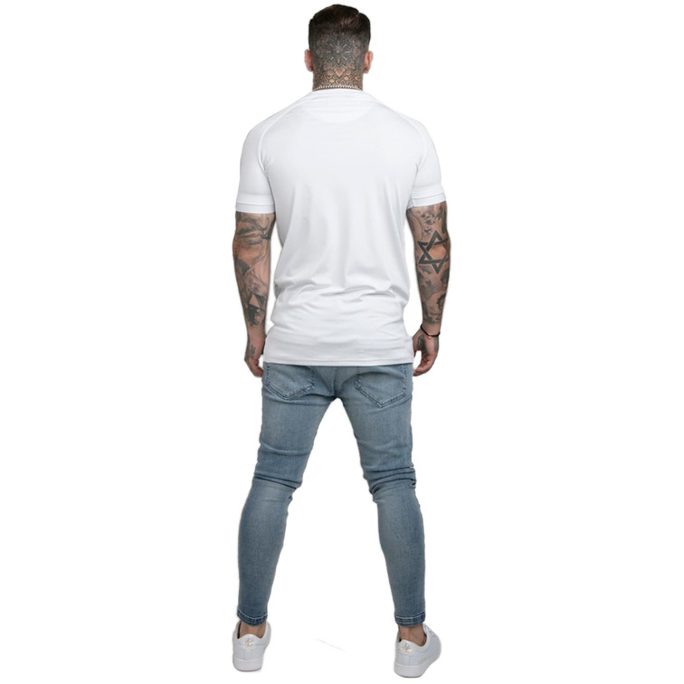 t-shirt homme  siksilk stretch sports tee