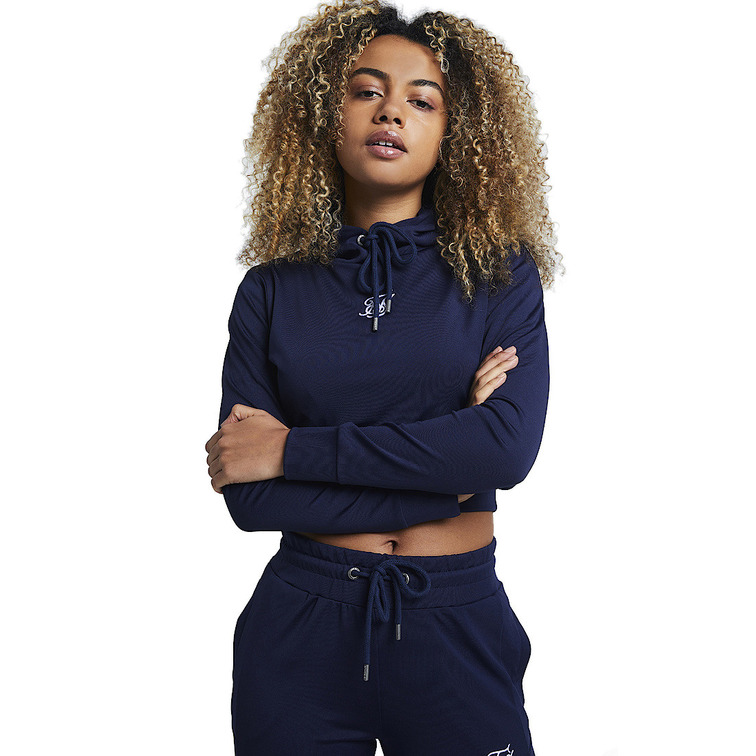 sweat-shirt femme  siksilk zonal track top