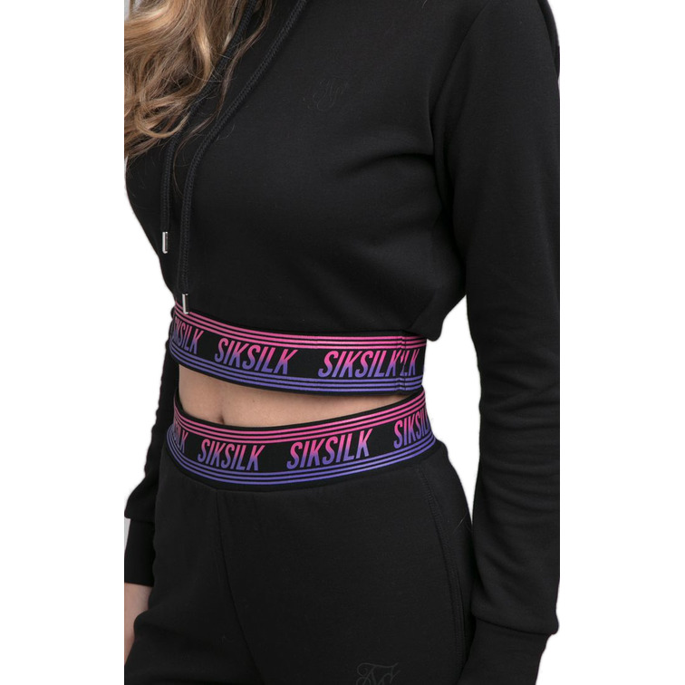 sweat-shirt femme  siksilk siksilk twilight fade track to