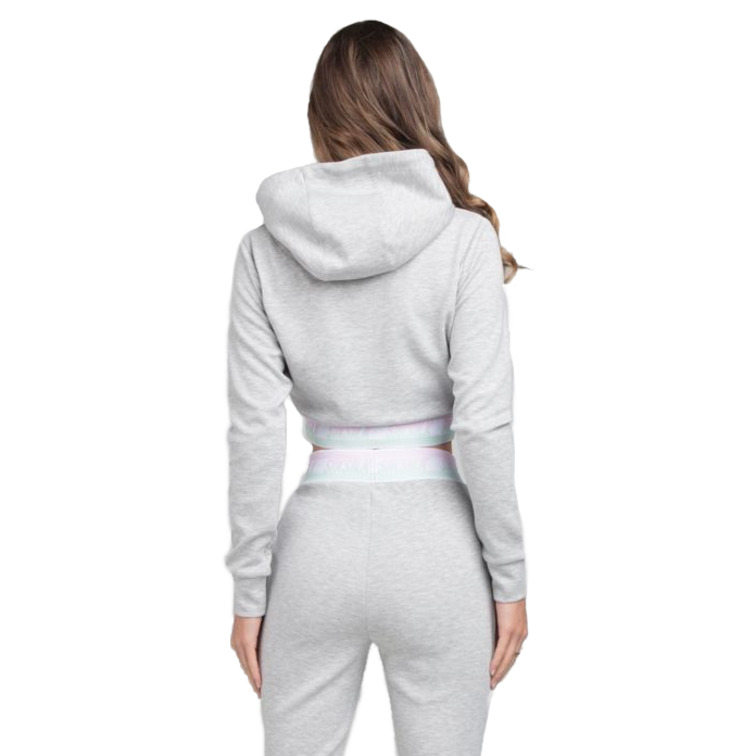 sweat-shirt femme  siksilk siksilk aurora fade cropped ho