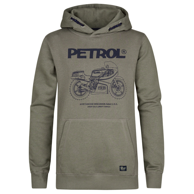 sweat-shirt garçon  petrol industries boys sweater hooded print