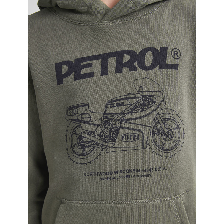sweat-shirt garçon  petrol industries boys sweater hooded print