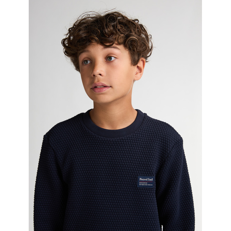 maillot garçon  petrol industries men sweater round neck