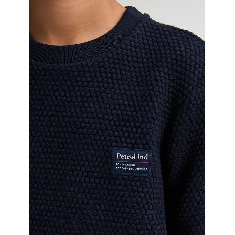 maillot garçon  petrol industries men sweater round neck