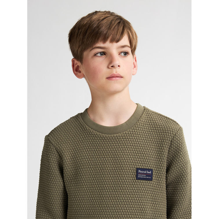 maillot garçon  petrol industries men sweater round neck