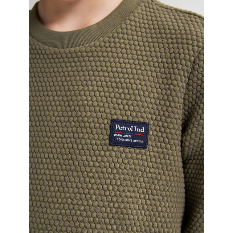 maillot garçon  petrol industries men sweater round neck