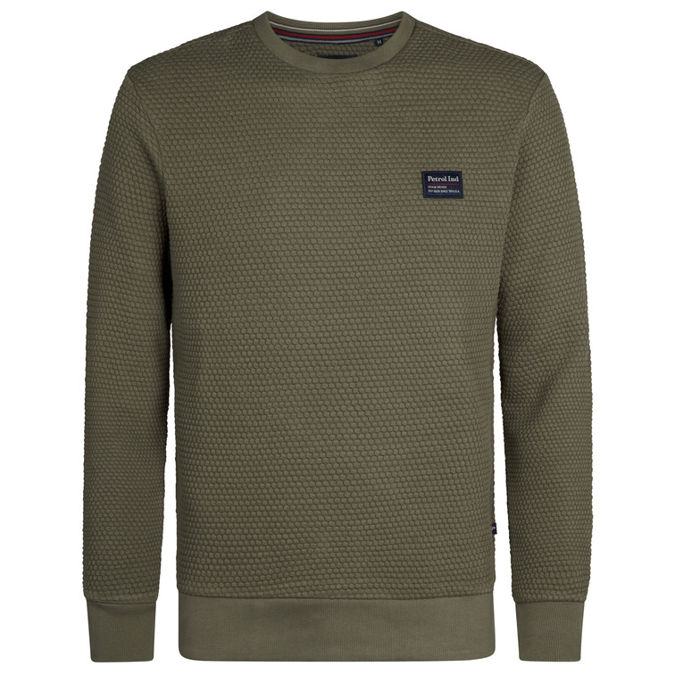sweat-shirt homme  petrol industries men sweater round neck