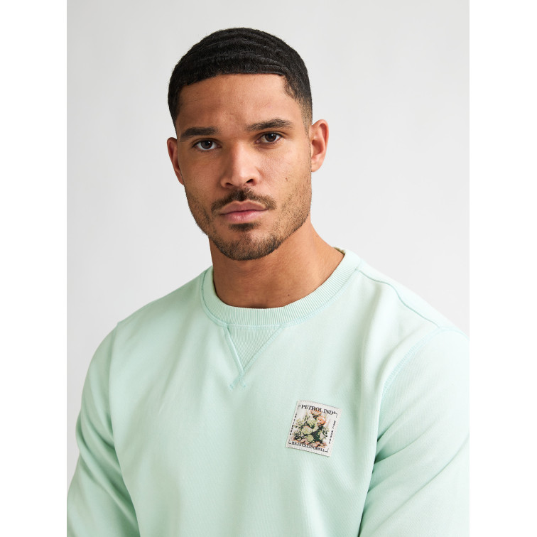 sweat-shirt homme  petrol industries men sweater round neck