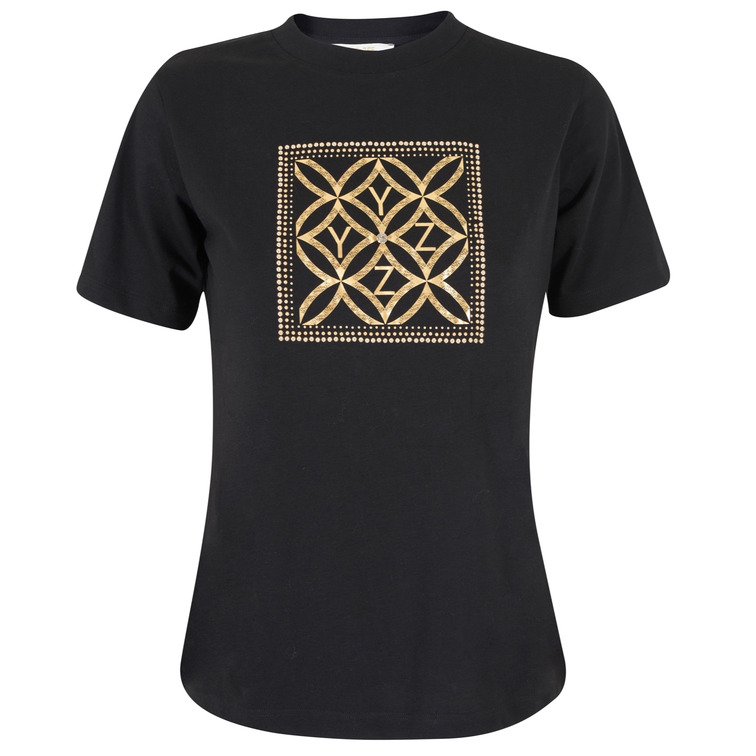 t-shirt femme  yes zee t-shirt donna girocollo, m/c