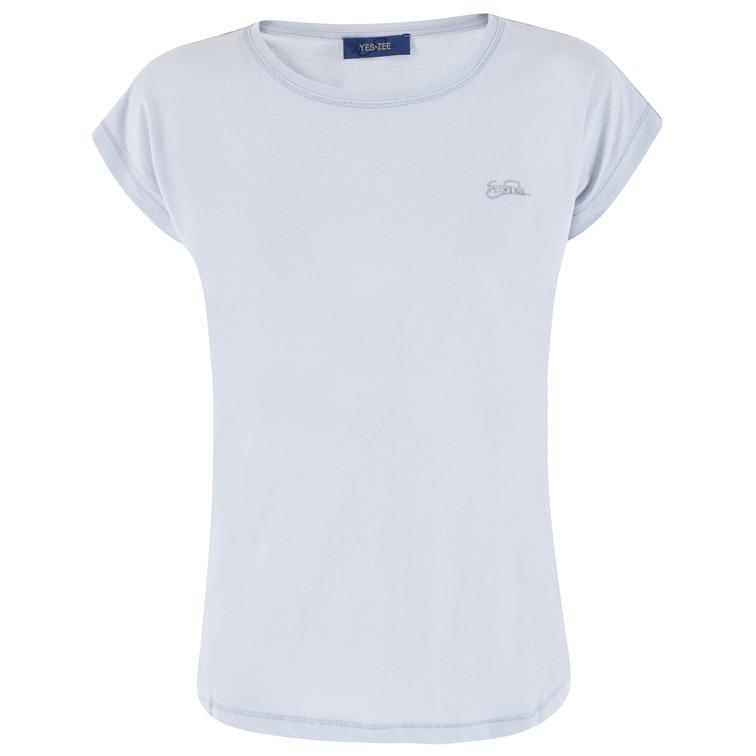 t-shirt femme  yes zee t-shirt donna mordiba, girocol
