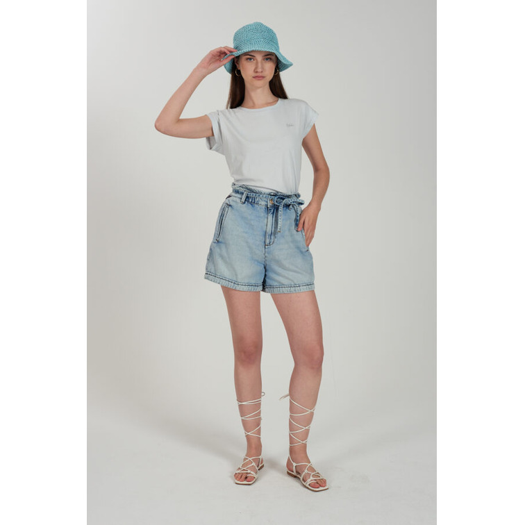 t-shirt femme  yes zee t-shirt donna mordiba, girocol