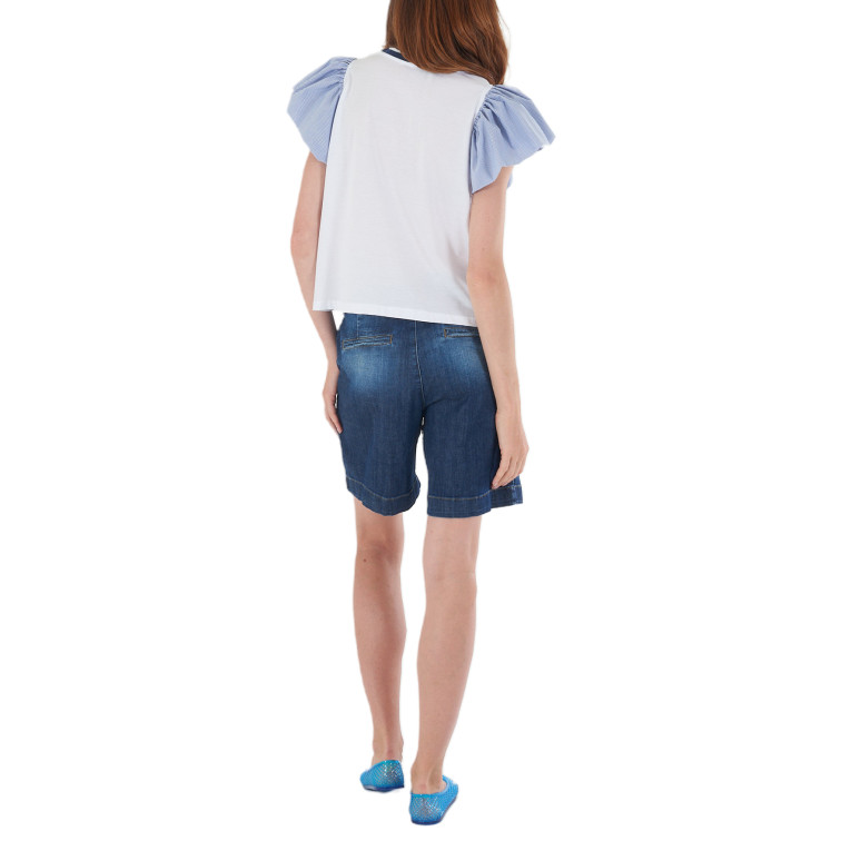 t-shirt femme  yes zee t-shirt donna girocollo, manic