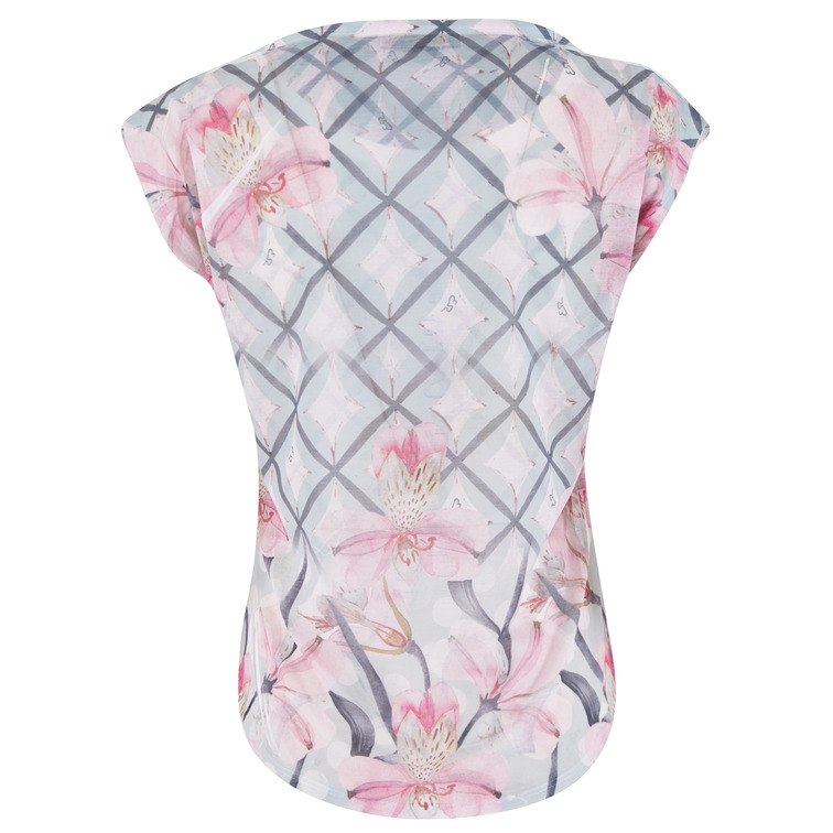 t-shirt femme  yes zee t-shirt donna smanicata, stamp
