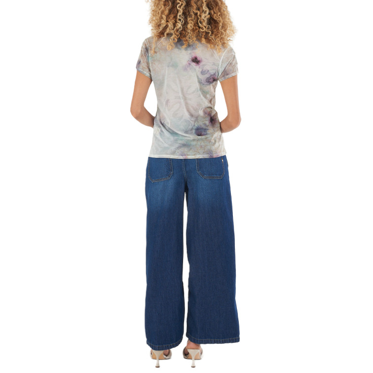 t-shirt femme  yes zee t-shirt donna girocollo, m/c,s