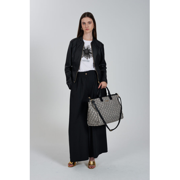 femme t-shirt donna manica a kisinge 0101