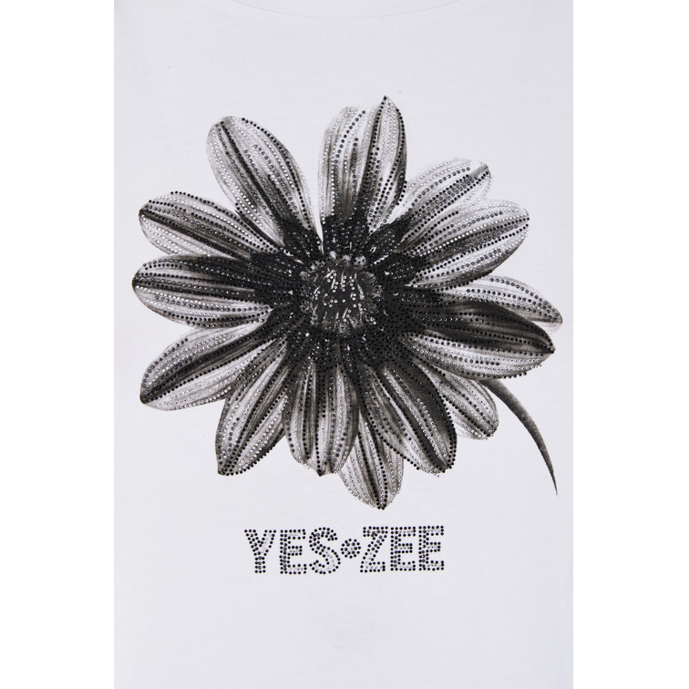 femme t-shirt donna manica a kisinge 0101
