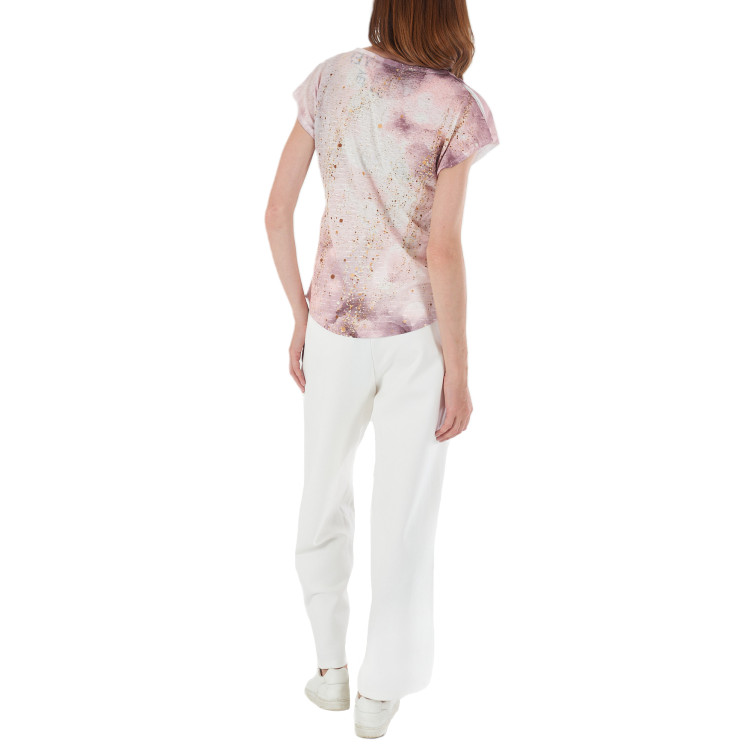t-shirt femme  yes zee t-shirt donna, stampa sublimat