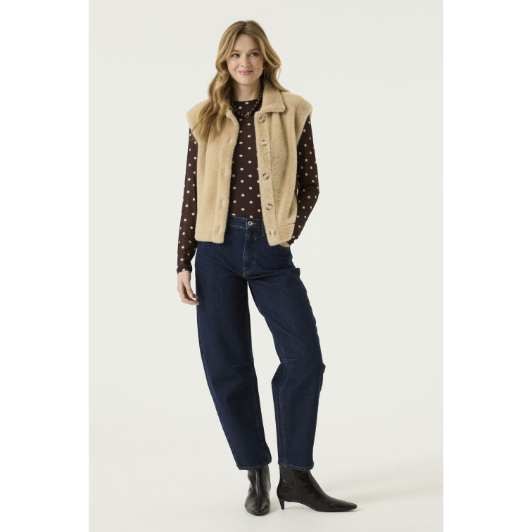 manteau femme  garcia jeans colbert + gilet