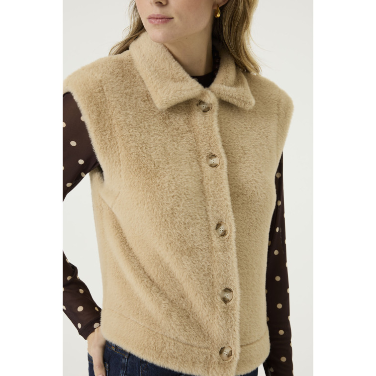 manteau femme  garcia jeans colbert + gilet