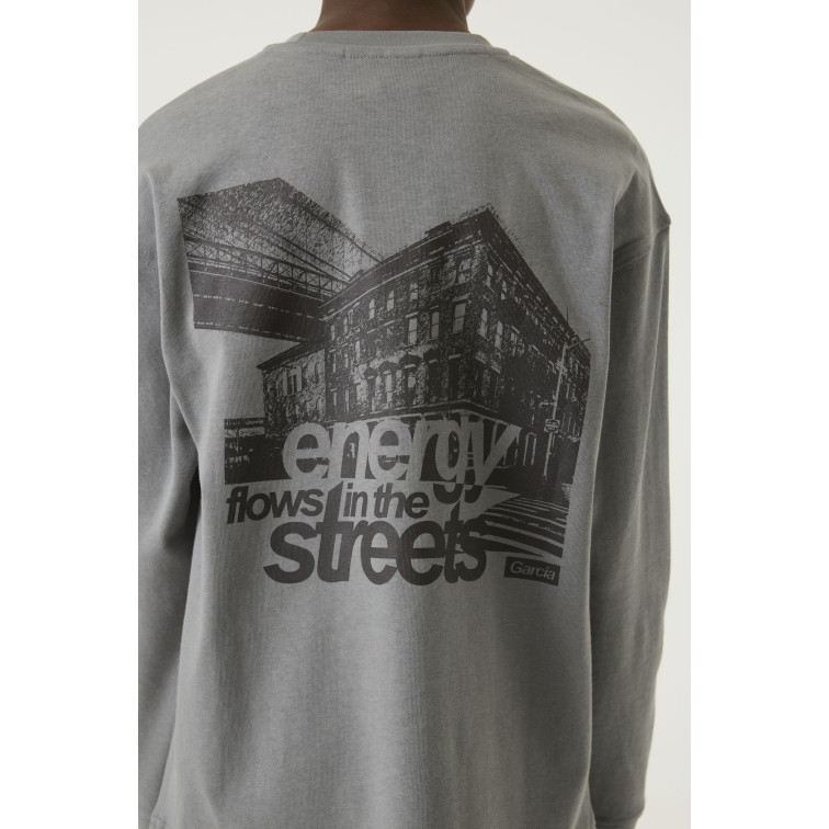 t-shirt garçon  garcia jeans t-shirt long sleeve