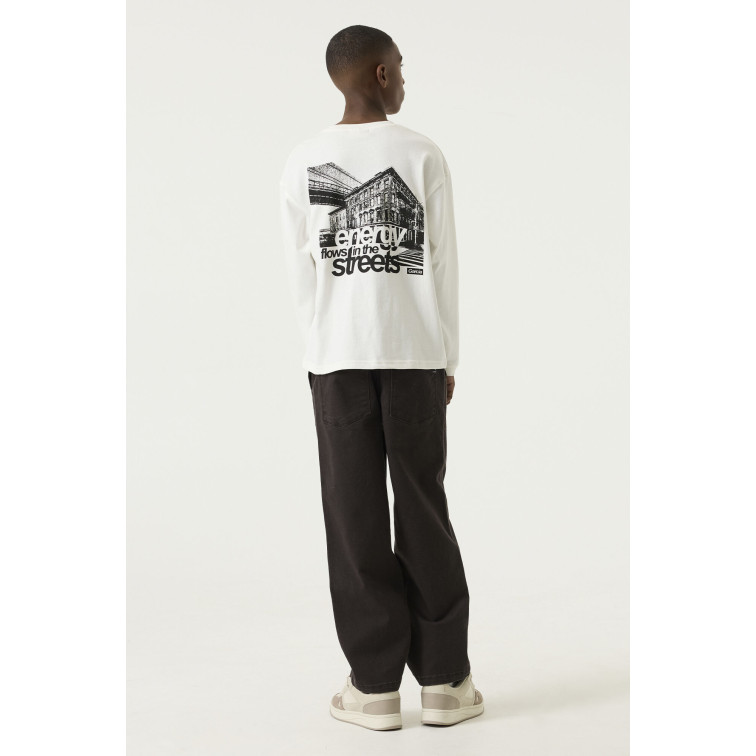 t-shirt garçon  garcia jeans t-shirt long sleeve