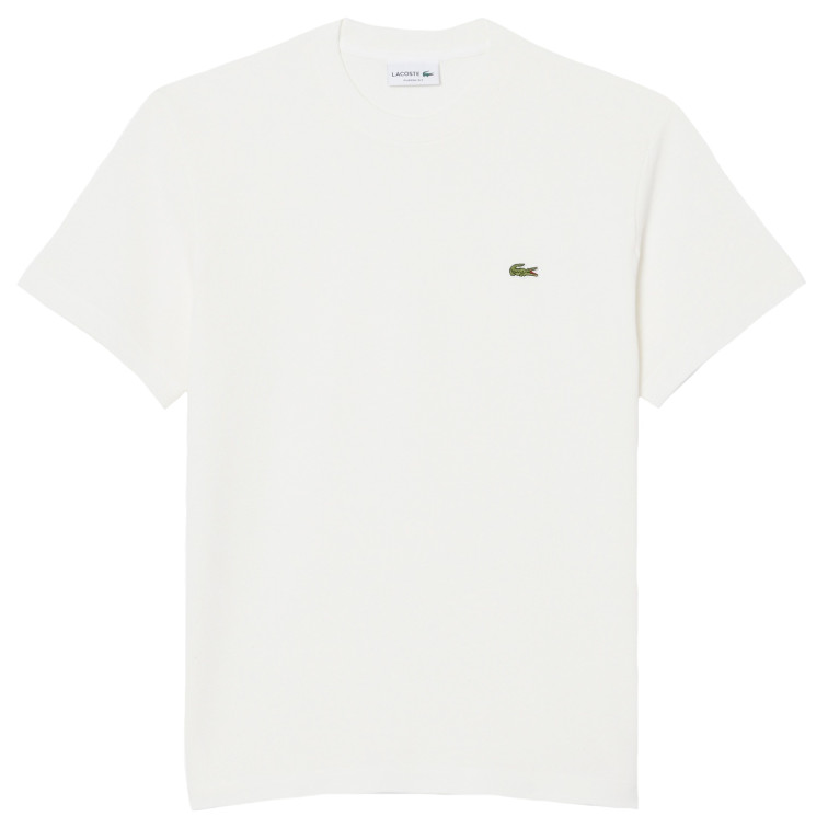 t-shirt homme  lacoste tee-shirts col rond homme adul