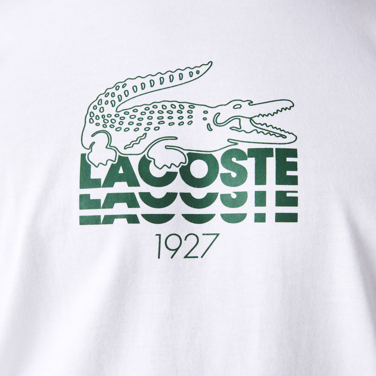 t-shirt lacoste homme logo
