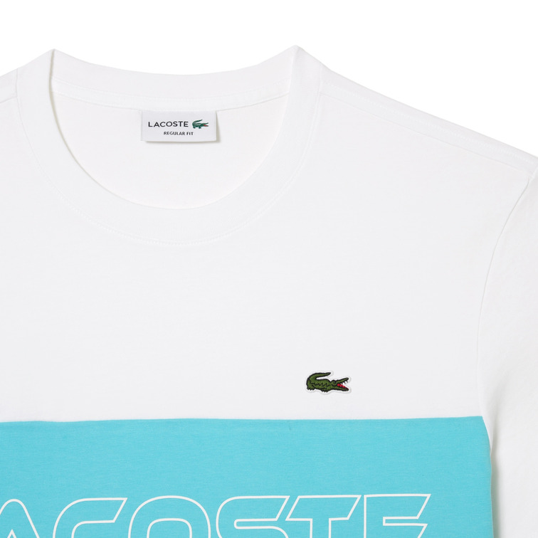 t-shirt homme  lacoste tee-shirt