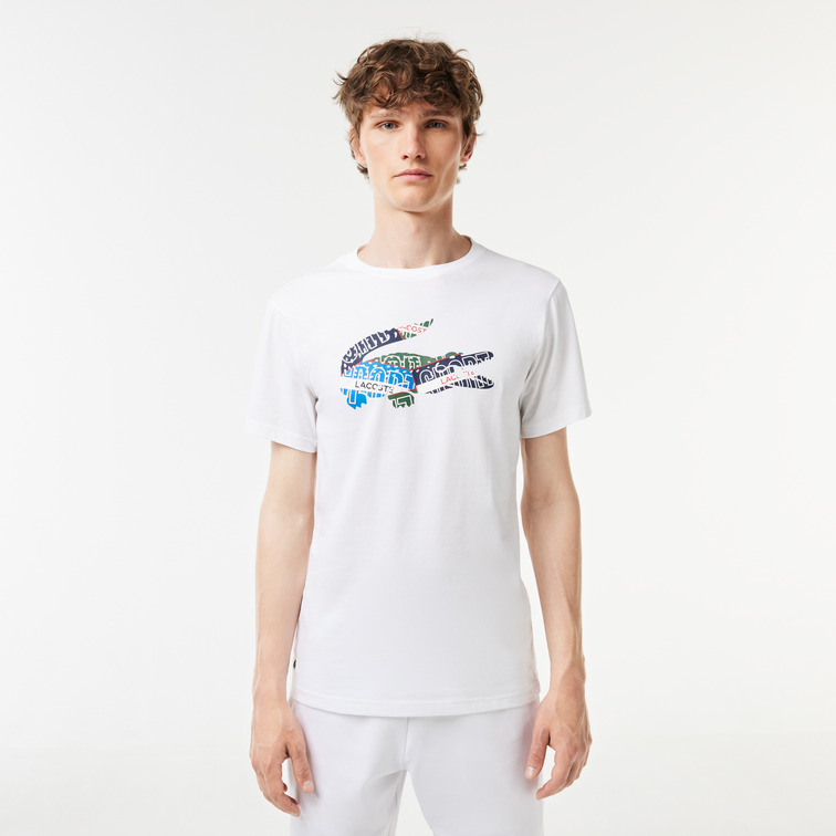 t-shirt homme  lacoste tee-shirt