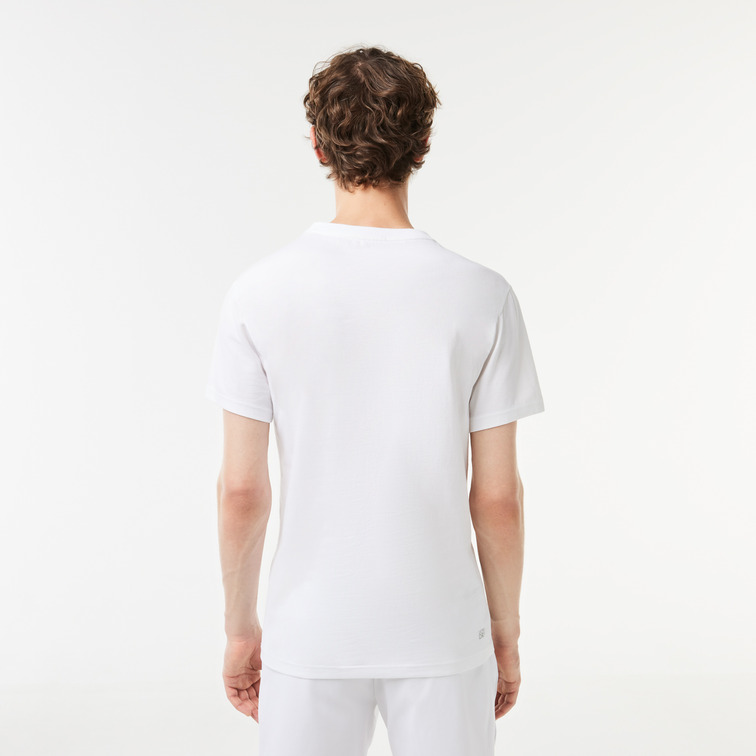 t-shirt homme  lacoste tee-shirt