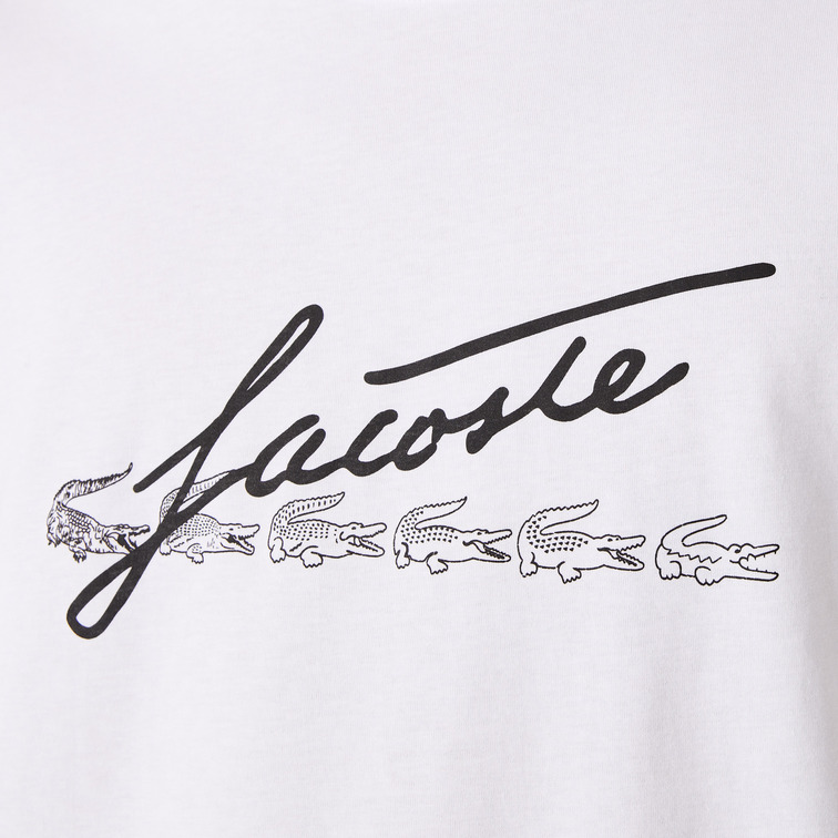 t-shirt homme  lacoste tee-shirt