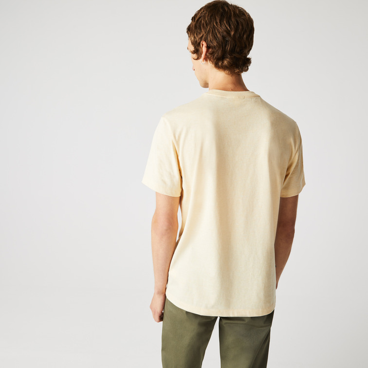 t-shirt homme  lacoste tee-shirt
