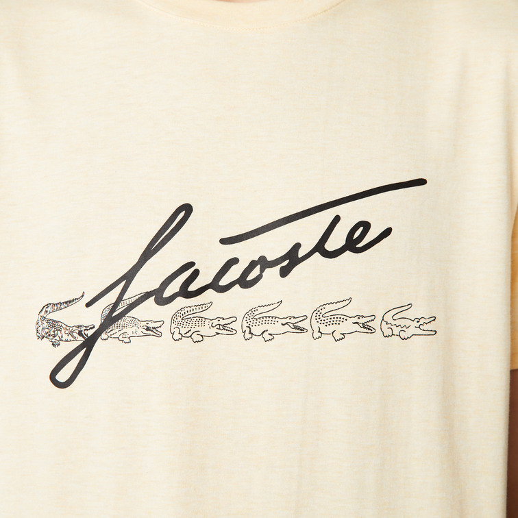t-shirt homme  lacoste tee-shirt