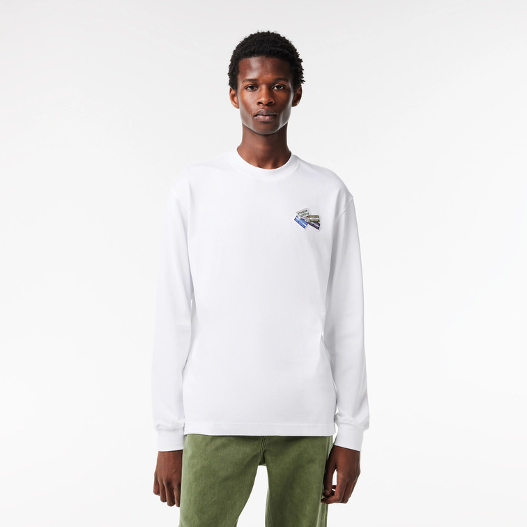 t-shirt homme  lacoste tee-shirt
