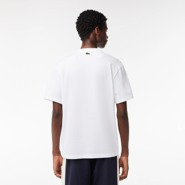 t-shirt homme  lacoste tee-shirt