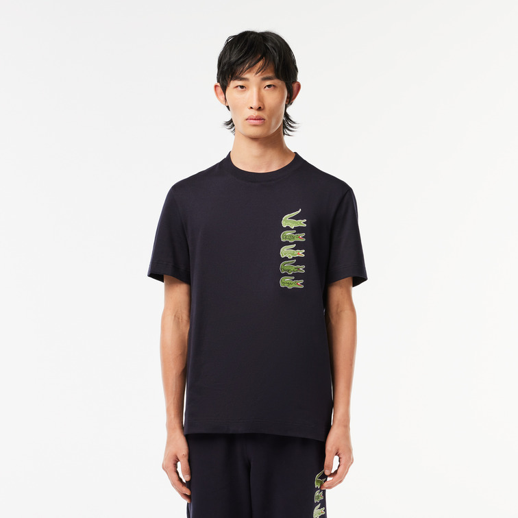 t-shirt homme  lacoste tee-shirt