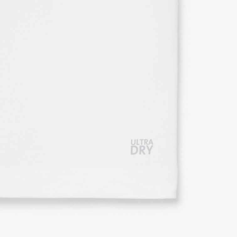 t-shirt homme  lacoste tee-shirts col rond homme adul