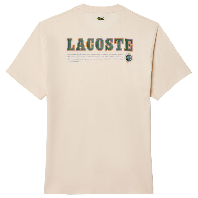 t-shirt homme  lacoste tee-shirt