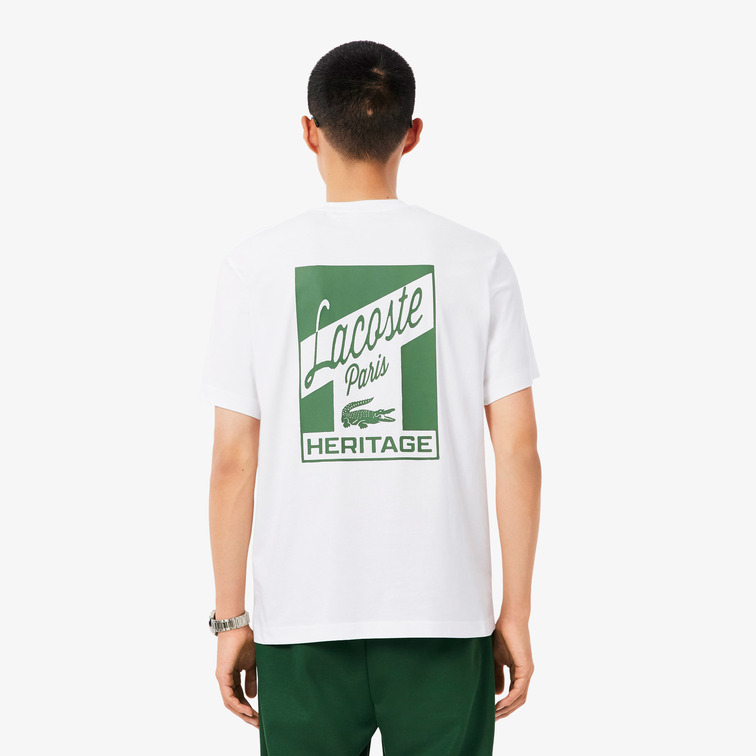 t-shirt homme  lacoste tee-shirt