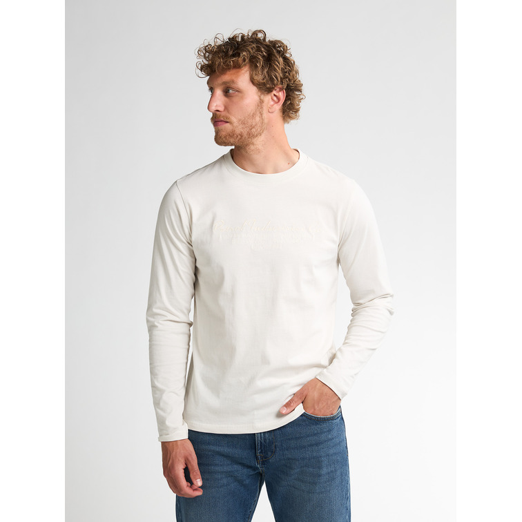 sweat-shirt homme  petrol industries men t-shirt ls classic print