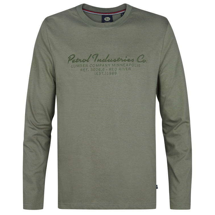 sweat-shirt homme  petrol industries men t-shirt ls classic print