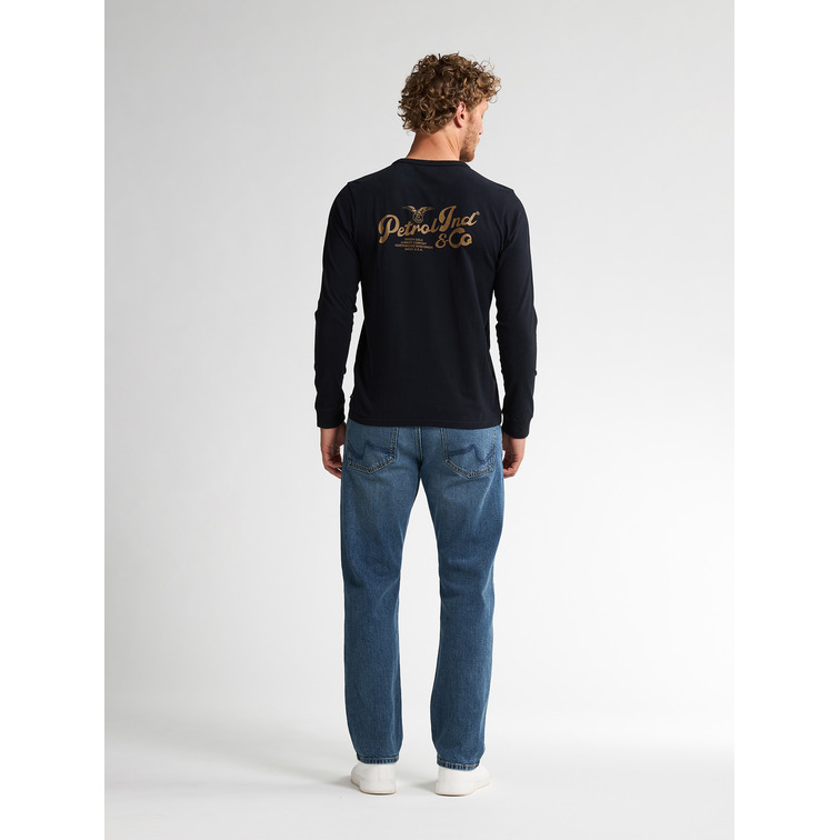 sweat-shirt homme  petrol industries men t-shirt ls classic print